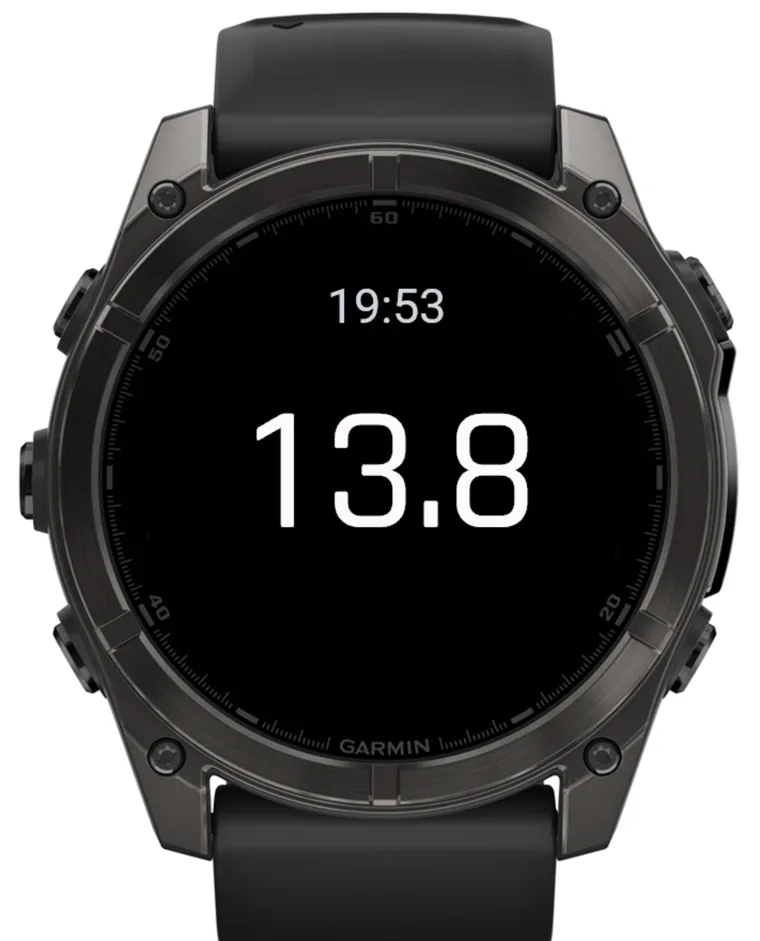 Altitude shown in feet